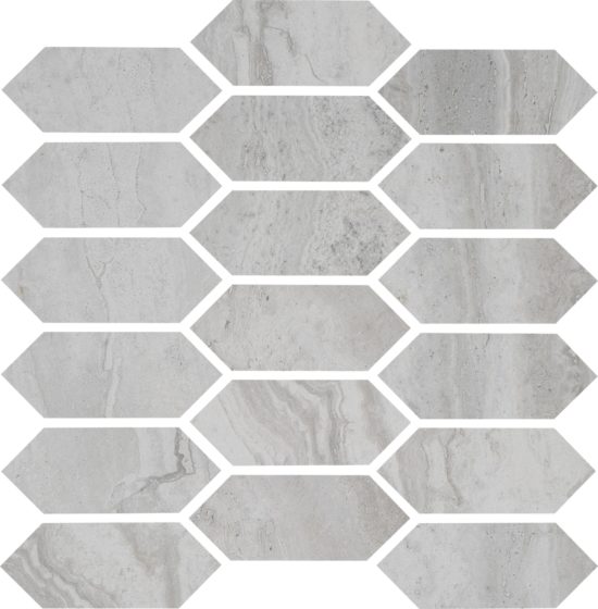 Spirit Silver Picket Mosaic
