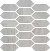 Spirit Silver Picket Mosaic | Tiles By Kia