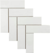 Step Up Mosaic Matte-Gloss Pearl | Tiles By Kia