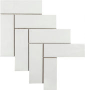 Step Up Mosaic Matte Pearl | Tiles By Kia