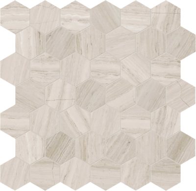 Strada Mist 2 Hexagon Mosaic