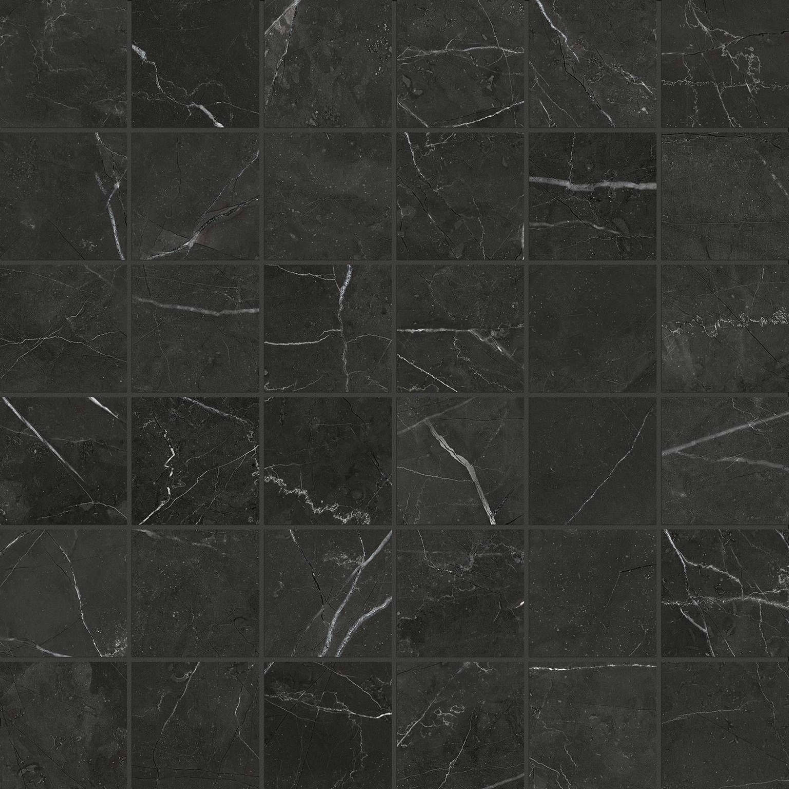 Tivoli Nero Honed 2X2 Mosaic | Tiles By Kia