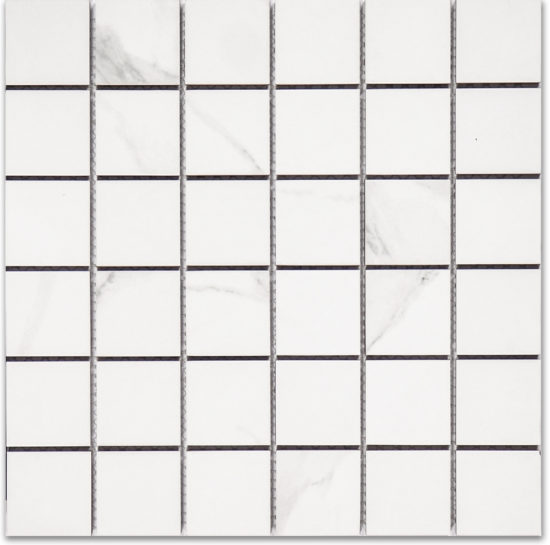 Treasure Statuario 2x2 Polished Mosaic | Tiles By Kia