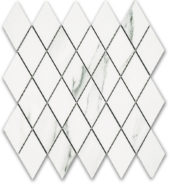Treasure Statuario Polished Diamond Mosaic | Tiles By Kia