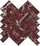 Tuscano Rosso 1.25x4 Herringbone Mosaic | Tiles By Kia