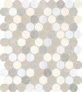 Utopio 1.25 Penny Round Dune Mosaic | Tiles By Kia
