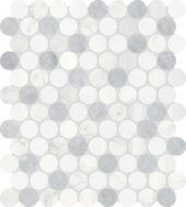 Utopio 1.25 Penny Round Polar Mosaic | Tiles By Kia