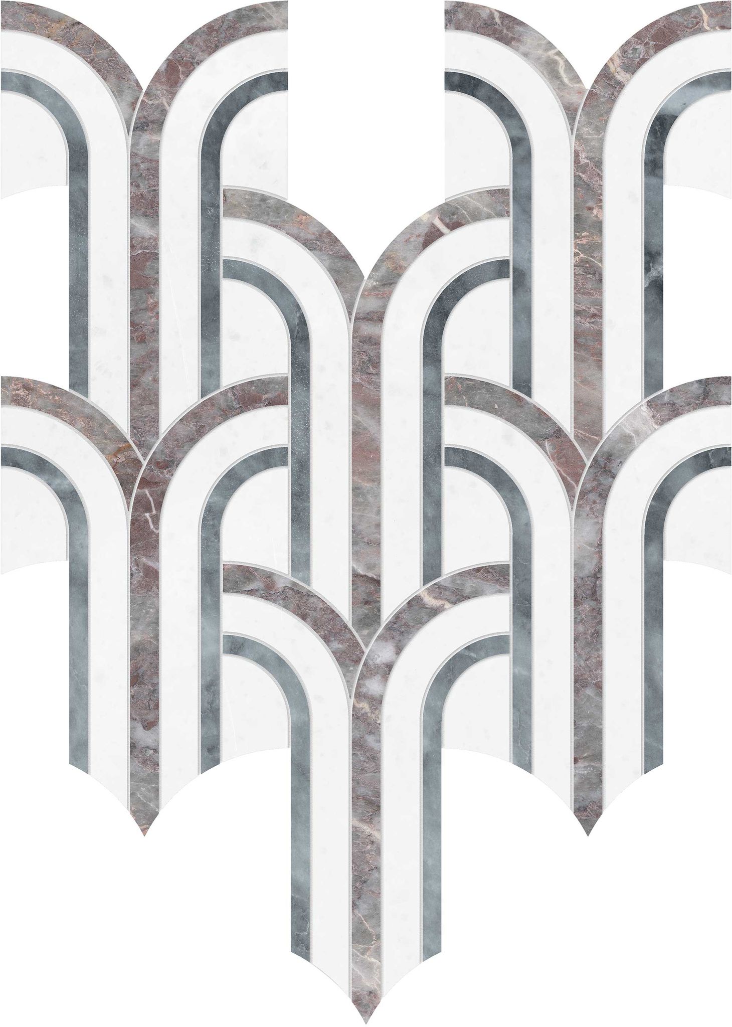 Utopio Florence Blush Mosaic | Tiles By Kia