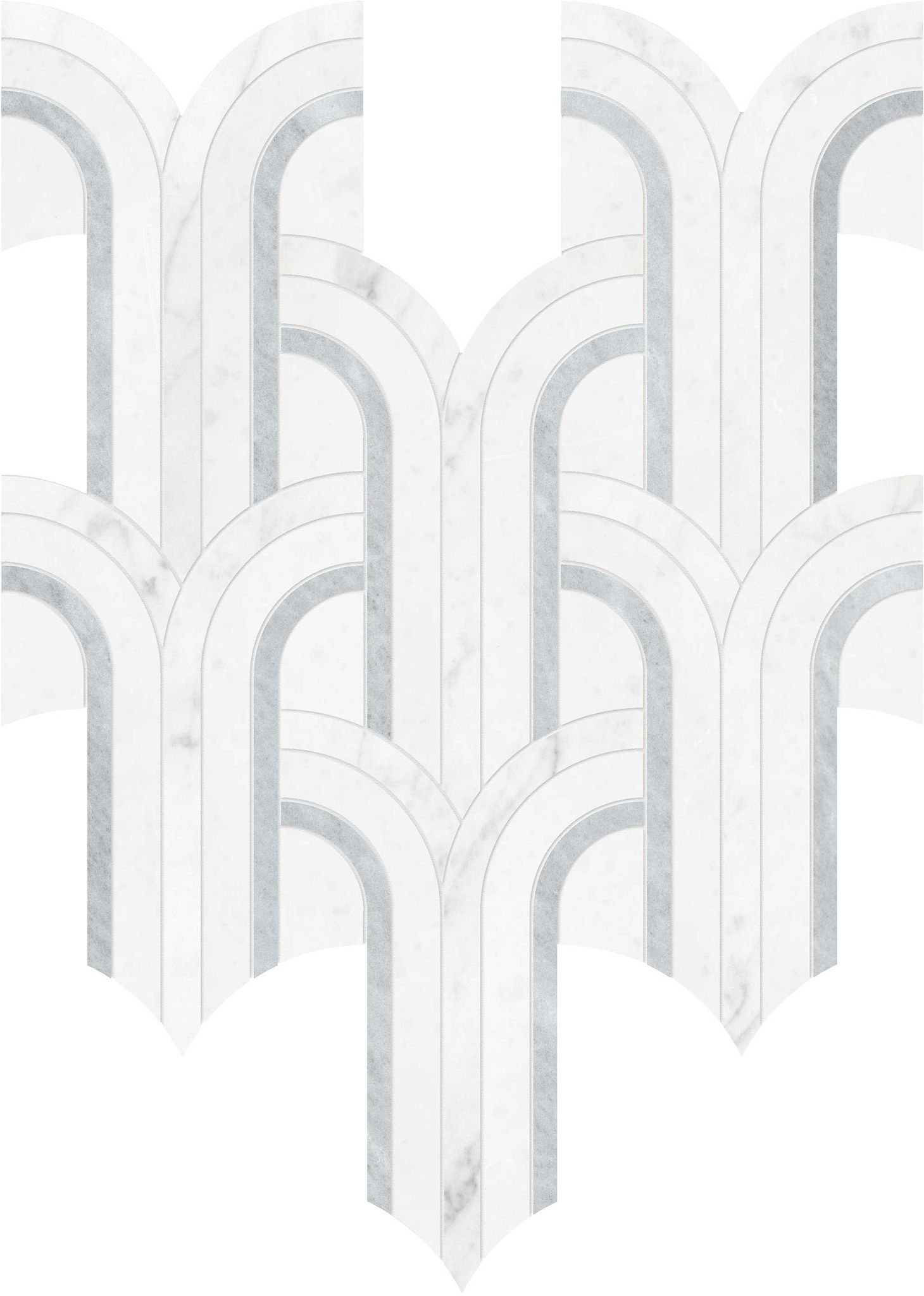 Utopio Florence Dove Stone Mosaic | Tiles By Kia