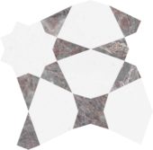 Utopio Stellar Burgundy Mosaic | Tiles By Kia