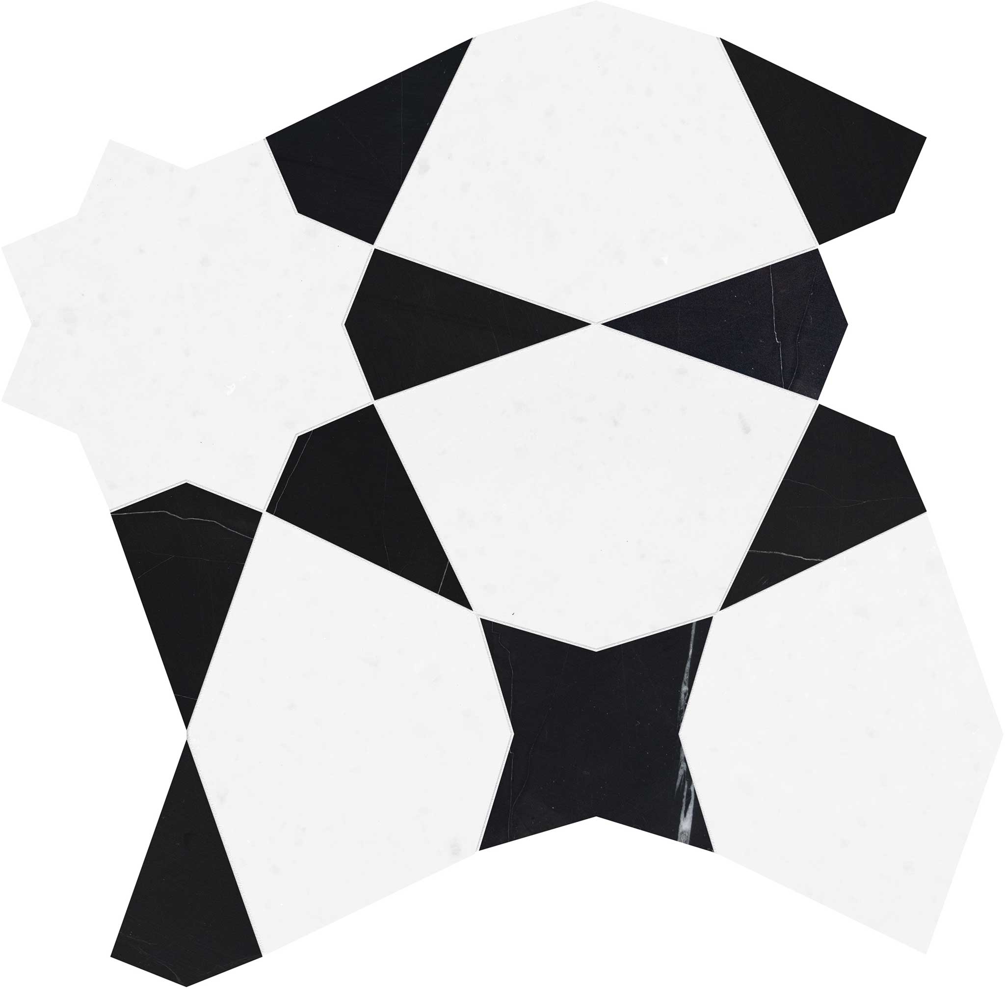Utopio Stellar Nero Mosaic | Tiles By Kia