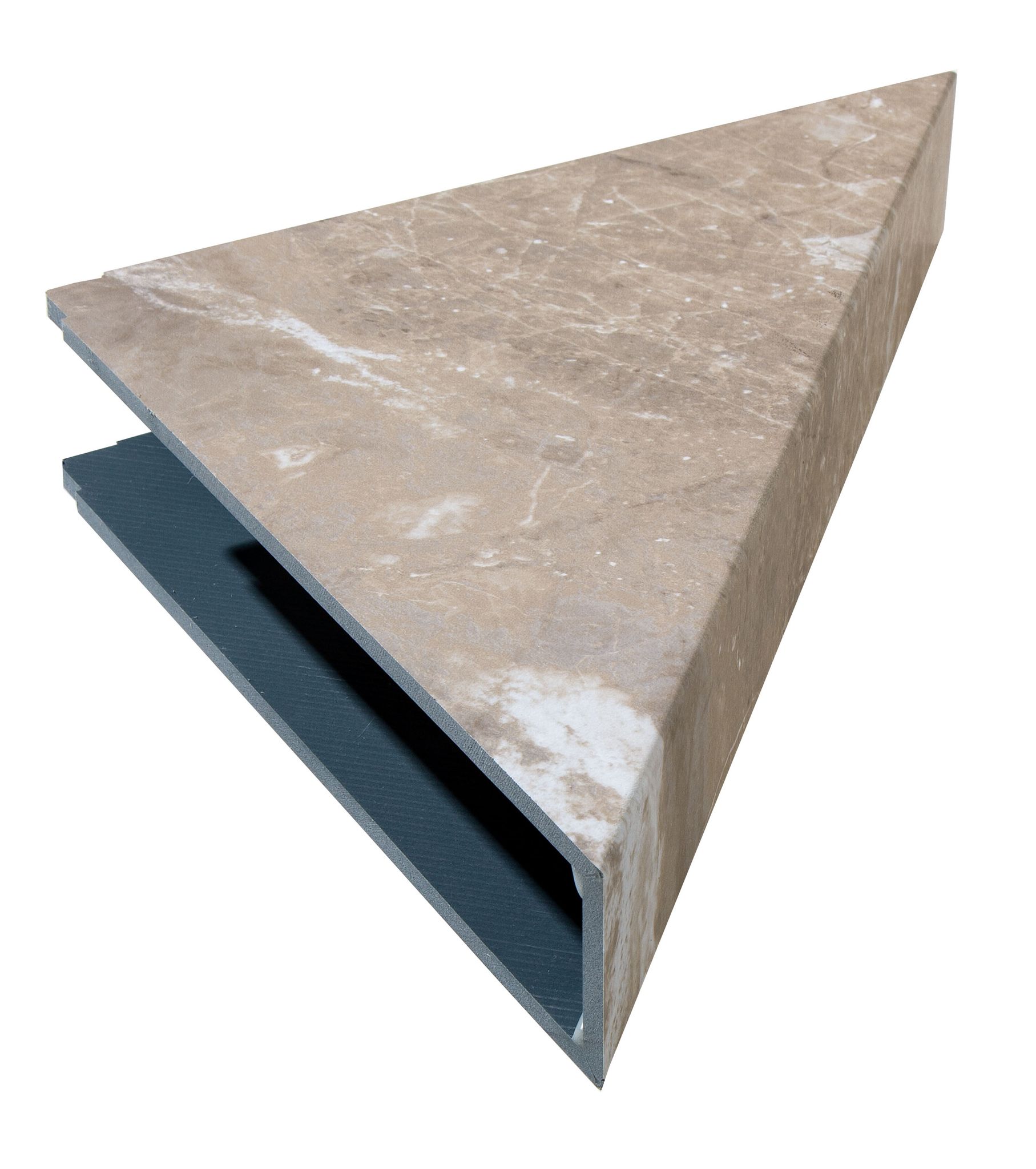 Venetian Marble Shower Shelf 14.56x7.12x2 | Tiles By Kia