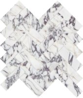 Viola Roccia 1.25x4 Herringbone Mosaic | Tiles By Kia
