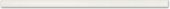White 0.5X12 Demi Bullnose | Tiles By Kia