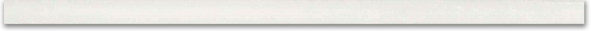 White 0.5X12 Demi Bullnose | Tiles By Kia