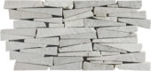 White Mix Marble Interlocking Mosaic | Tiles By Kia
