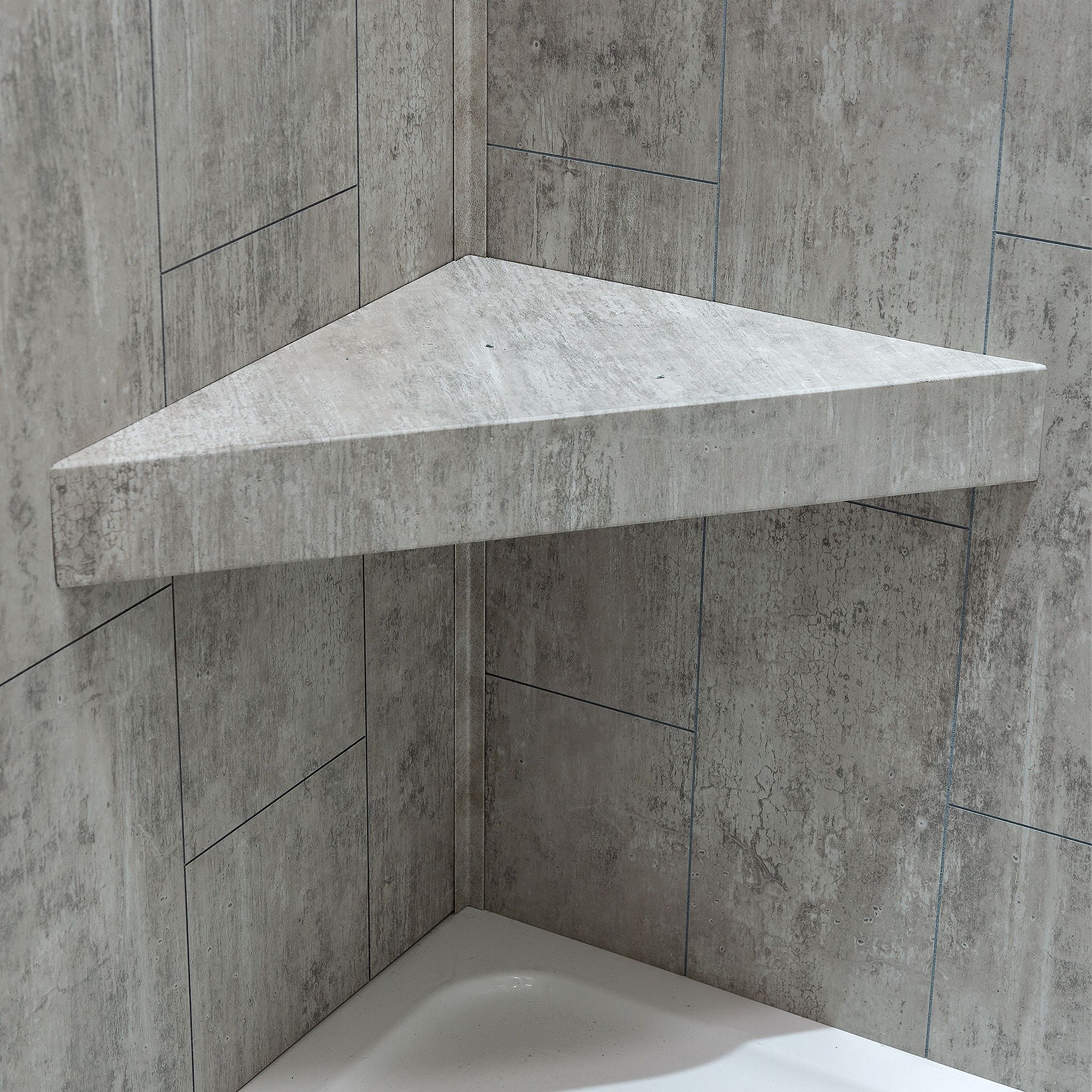 Wind Gust Shower Bench 26x18.63x3 | Tiles By Kia