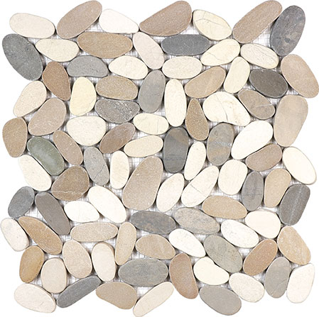 12X12 Flat Harmony Warm Blend | Tiles By Kia