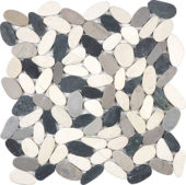 12X12 Flat Tranquil Cool Blend | Tiles By Kia