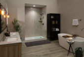 Drift Sand Gloss Shower Wall Kit 32x60x94 | Tiles By Kia