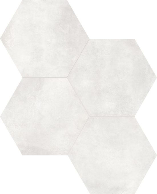 Form 7" Hexagon Ivory | Tiles By Kia
