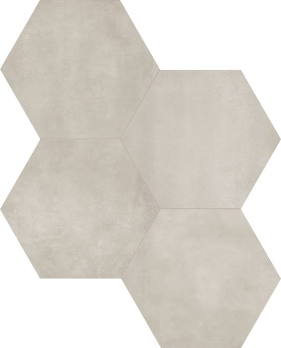 Form 7" Hexagon Sand | Tiles By Kia