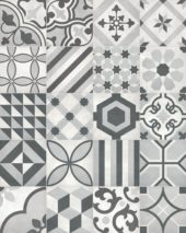 Form 8x8 Ice Deco Blend | Tiles By Kia