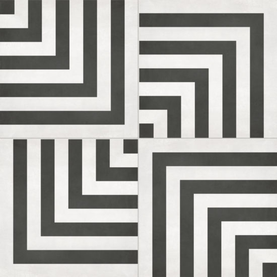 Form 8x8 Monochrome Geo | Tiles By Kia