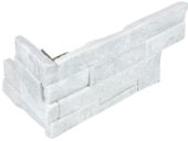 Ledger Stone 6x18 Glacier Assembled Corner | Tiles By Kia