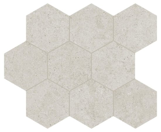 Lithoform 4" Hex Crosscut Coast | Tiles By Kia