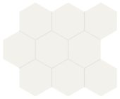 Monoforma 4" Hex Moonlight Silk | Tiles By Kia