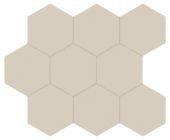 Monoforma 4" Hex Oasis Silk | Tiles By Kia