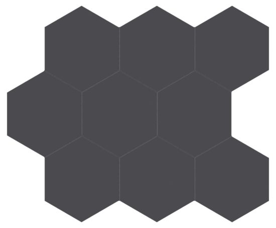Monoforma 4" Hex Shilhouette Silk | Tiles By Kia