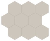 Monoforma 4" Hex Storm Silk | Tiles By Kia