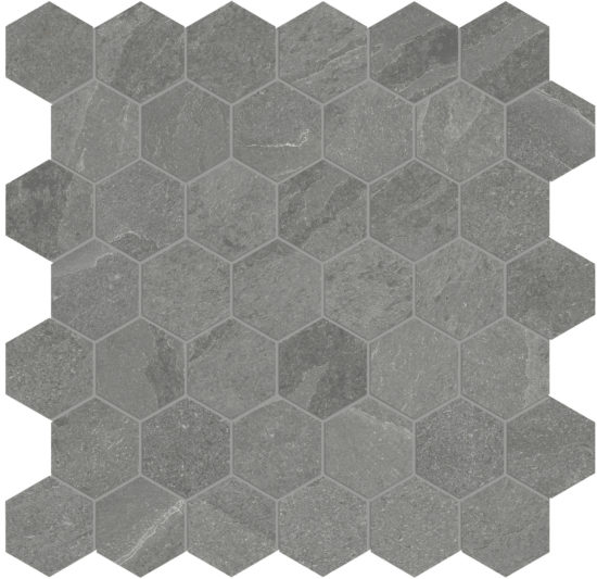 Nord 2 Hex Chromium | Tiles By Kia
