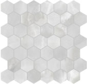 Plata Onyx Crystallo 2 Hexagon Polished | Tiles By Kia
