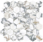 Royal Stoneworks 2" Italian Arabescato Hex | Tiles By Kia