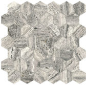 Royal Stoneworks 2" Regal Grey Vein Hex | Tiles By Kia
