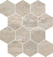 Saturnia 3x3 Hex Navona Matte | Tiles By Kia