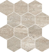 Saturnia 3x3 Hex Navona Matte | Tiles By Kia