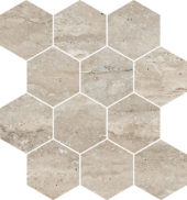 Saturnia 3x3 Hex Navona Matte | Tiles By Kia