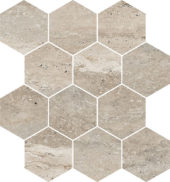 Saturnia 3x3 Hex Navona Matte | Tiles By Kia