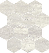 Saturnia 3x3 Hex Roman Matte | Tiles By Kia