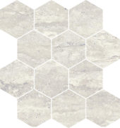 Saturnia 3x3 Hex Roman Matte | Tiles By Kia