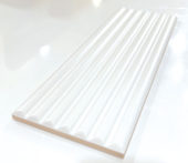 Sausalito 5X13 White  Gloss 02 | Tiles By Kia