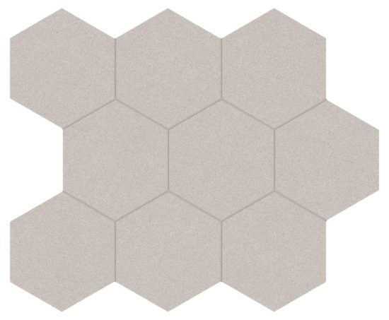 Serena 4" Hex Crater | Tiles By Kia