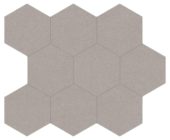 Serena 4" Hex Pewter | Tiles By Kia