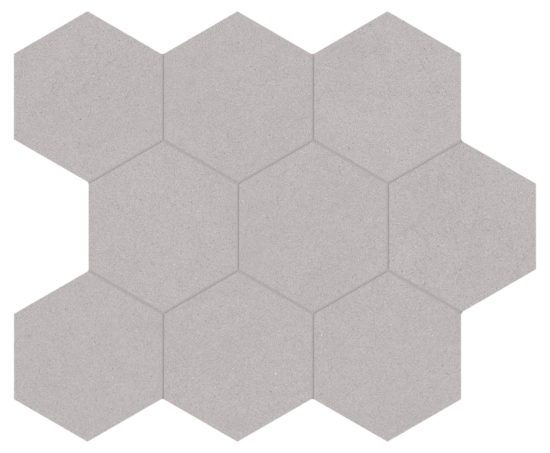 Serena 4" Hex Shale | Tiles By Kia