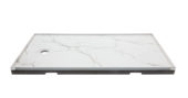 Shower Pan 30x60 Bianco Marble | Tiles By Kia