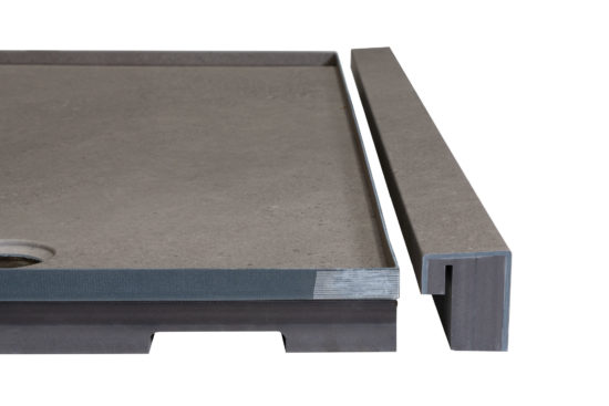 Shower Pan 30x60 Concrete Sand | Tiles By Kia